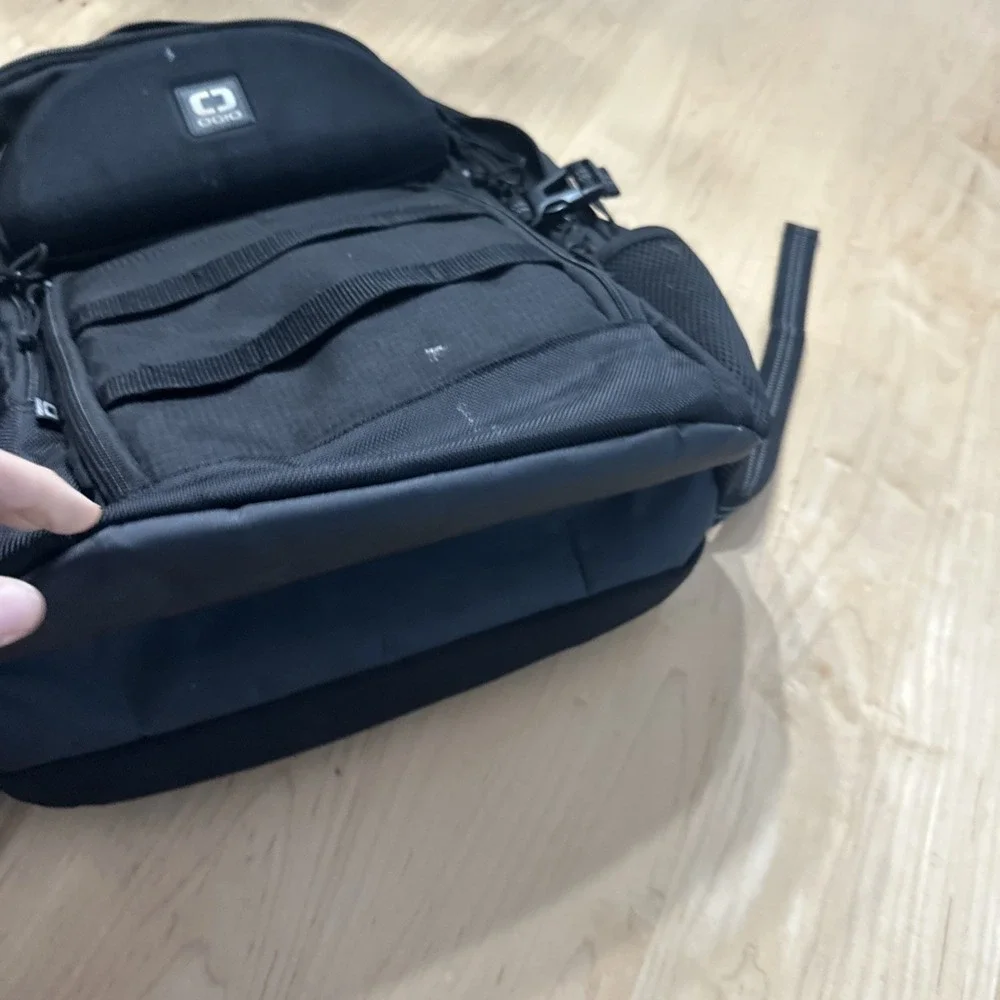 OGIO Alpha Prospect Tactical Travel Laptop Backpack Black Mens Unisex Bag